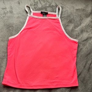 Pink crop top